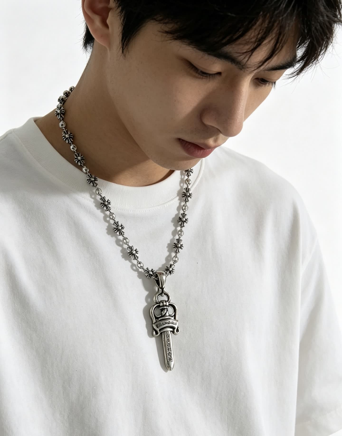 Chrome Hearts Sword of Destiny Necklace